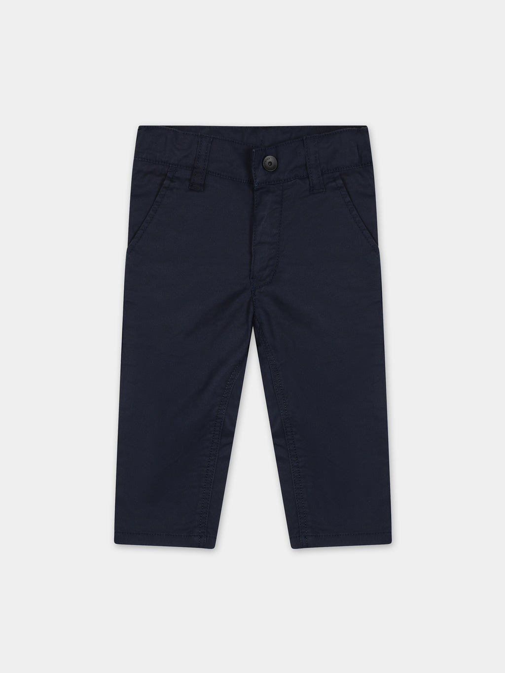 Blue casual trouser for baby boy